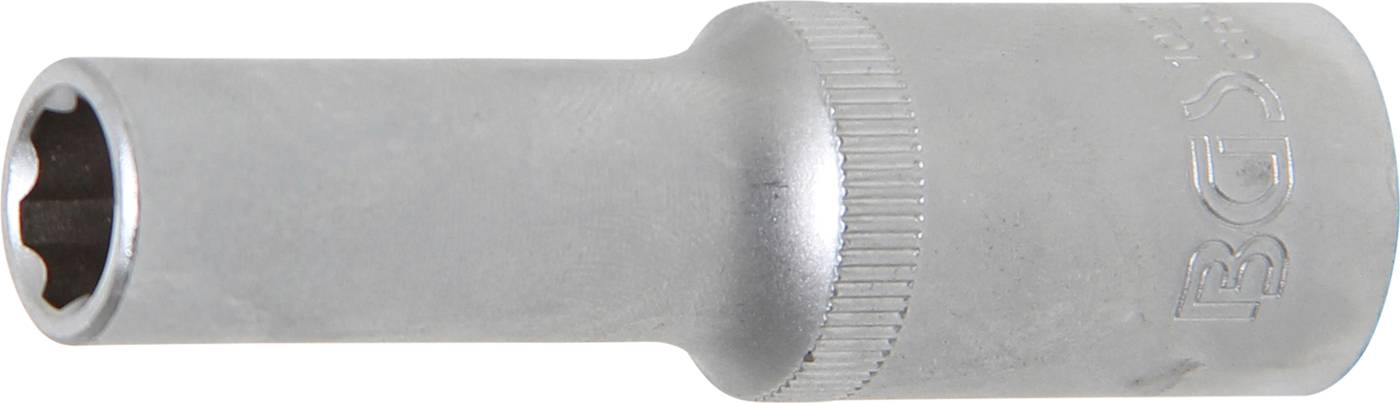 Bgs hlavice nástrčná 1/2" 10,0 mm, prodloužená, super lock