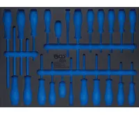 BGS Modul pro šroubováky, 23 dílů, prázdný