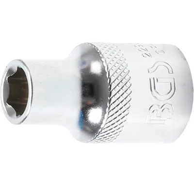 BGS Hlavice nástrčná šestihranná, 12.5 mm (1/2") , 9 mm