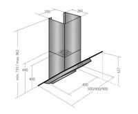 CATA Odsavač par EMPIRE KD 314090 (2)