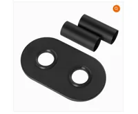 INVENA Krycí rozeta pro středové připojení radiátoru, černá (UA-12-C15) INVENA Krycí rozeta pro středové připojení radiátoru, černá (UA-12-C15)