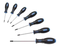 BGS Sada šroubováků, T-profil (pro Torx) s otvorem, T10 - T40, 7dílná BGS Sada šroubováků, T-profil (pro Torx) s otvorem, T10 - T40, 7dílná