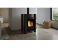 HS Flamingo Krbová kamna AQUAFLAM VARIO ® KALMAR 11/7kW hnědá - sametová (19)