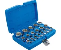 BGS Hlavice nástrčné 1/2, Gear Lock, 19 kusů (1)