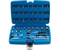 BGS Gola sada 1/4", 4,0 - 13,0mm, 46 dílů BGS Gola sada 1/4", 4,0 - 13,0mm, 46 dílů