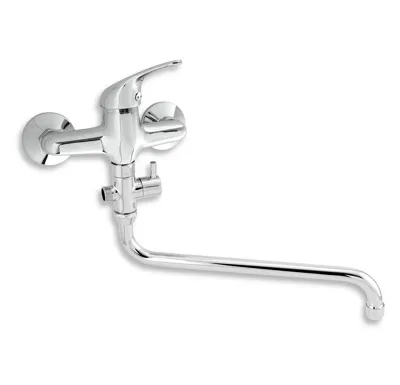 NOVASERVIS Paneláková baterie bez příslušenství 150mm Titania IRIS chro - 92271/1,0