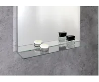 SAPHO TRAKA zrcadlo s LED osvětlením a poličkou, 60x80cm (5)