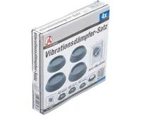 BGS Tlumiče vibrací, O 65 x 20 mm, 4dílná sada