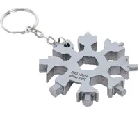 BGS Multifunkční nástroj, sněhová vločka, 18 v 1, nerezová ocel BGS Multifunkční nástroj, sněhová vločka, 18 v 1, nerezová ocel