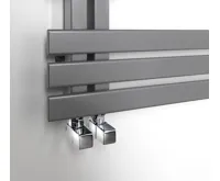 SAPHO CUBE připojovací sada ventilů ruční rohová, chrom (3)