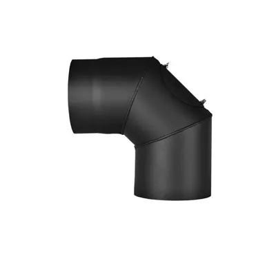 Almeva Koleno s čistícím otvorem 90° - ø120 Almeva Koleno s čistícím otvorem 90° - ø120