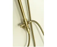 SAPHO VANITY sprchový sloup k napojení na baterii, hlavová, ruční sprcha, bronz (8)