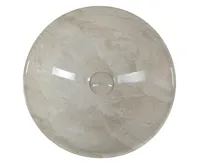 SAPHO DALMA keramické umyvadlo na desku, Ø 42 cm, marfil (4)