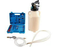 BGS Plnička a odsávačka oleje, pneumatická, adaptéry, objem 6 l