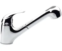 SAPHO SALY stojánková dřezová baterie s výsuvnou sprškou, chrom