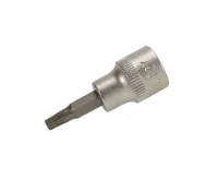 BGS Hlavice zástrčná 3/8" pro T-profil T25, s vrtáním BGS Hlavice zástrčná 3/8" pro T-profil T25, s vrtáním