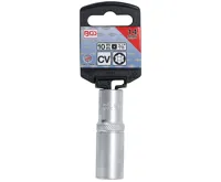 BGS Hlavice nástrčná 3/8" 14,0 mm, prodloužená, SuperLock (1)