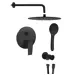 SAPHO KAI podomítkový sprchový set s pákovou baterií, 2 výstupy, černá SAPHO KAI podomítkový sprchový set s pákovou baterií, 2 výstupy, černá
