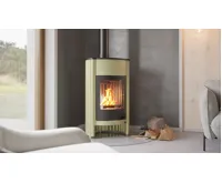 HS Flamingo Krbová kamna MASTERFLAMME ® Grande I, olivová (17)