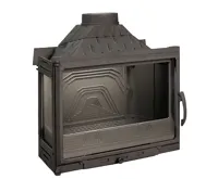 HS Flamingo Cheminées Diffusion B7 FD Krbová vložka - levé prosklení