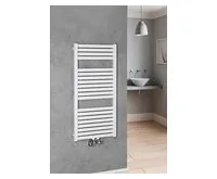 AQUALINE TONDI otopné těleso rovné 450x970 mm, středové připojení, bílá (1)