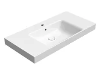 GSI NUBES keramické umyvadlo 100x50cm, s odkládacími plochami, bílá ExtraGlaze GSI NUBES keramické umyvadlo 100x50cm, s odkládacími plochami, bílá ExtraGlaze