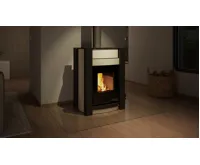 HS Flamingo Krbová kamna AQUAFLAM VARIO ® KALMAR 11/5kW krémová (20)