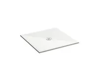 GSI Keramická sprchová vanička, čtverec 90x90x2cm, bílá mat (1)