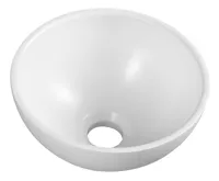 SAPHO MINOR umývátko na desku, litý mramor, Ø 26cm, bílá SAPHO MINOR umývátko na desku, litý mramor, Ø 26cm, bílá