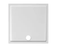 JIKA PADANA Sprchová vanička, litý mramor, čtvercová, 80x80x3, Bílá JIKA PADANA Sprchová vanička, litý mramor, čtvercová, 80x80x3, Bílá