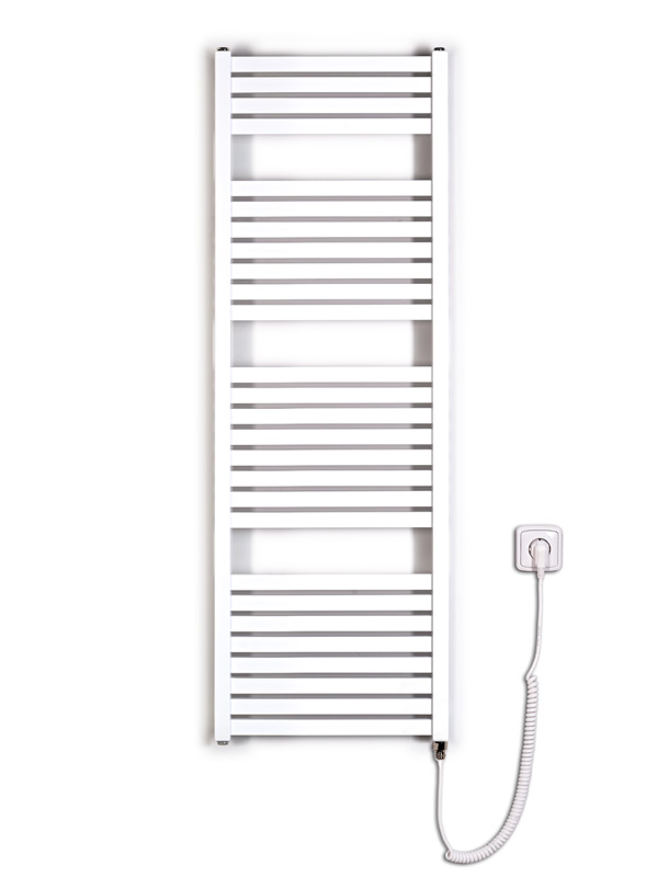 Koupelnový radiátor elektrický Thermal KH-E 450/1330 500W, bílá