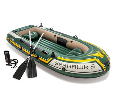 Intex 68380 Nafukovací člun Seahawk 3 Set - 295 x 137 x 43 cm