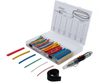 BGS Malý plynový hořák se sadou hadic smrštitelných teplem ,  barevné ,  s piezo zapalováním ,