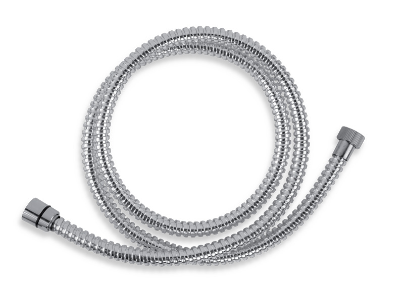 Novaservis sprchová hadice plastová 200 cm chrom - spiral/200,0