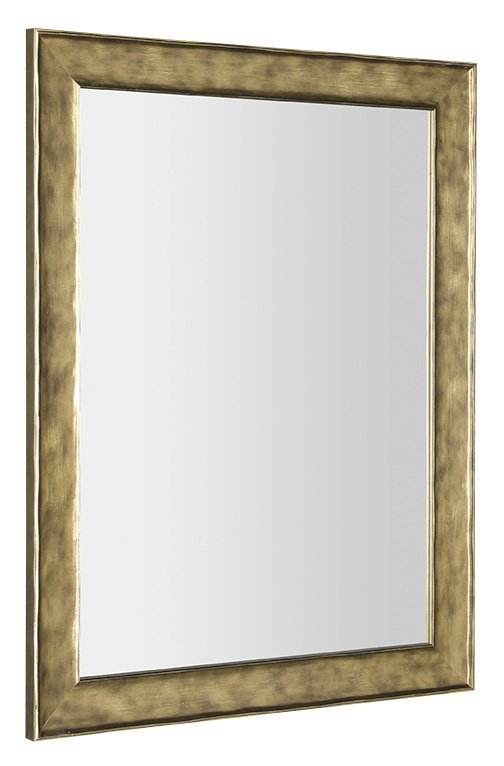SAPHO BERGARA zrcadlo v dřevěném rámu 742x942mm, zlatá