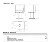 ABX Bergen otočný Krbová kamna | AKCE Zdravá láhev 0,7l (1)