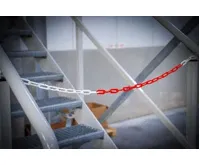 BGS Uzavírací řetěz, červeno-bílý, Plast, 5 m (1)