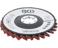 BGS Lamelový brusný kotouč | netkaná textilie | O 125 mm | zrnitost 120 - BGS 74474 (2)