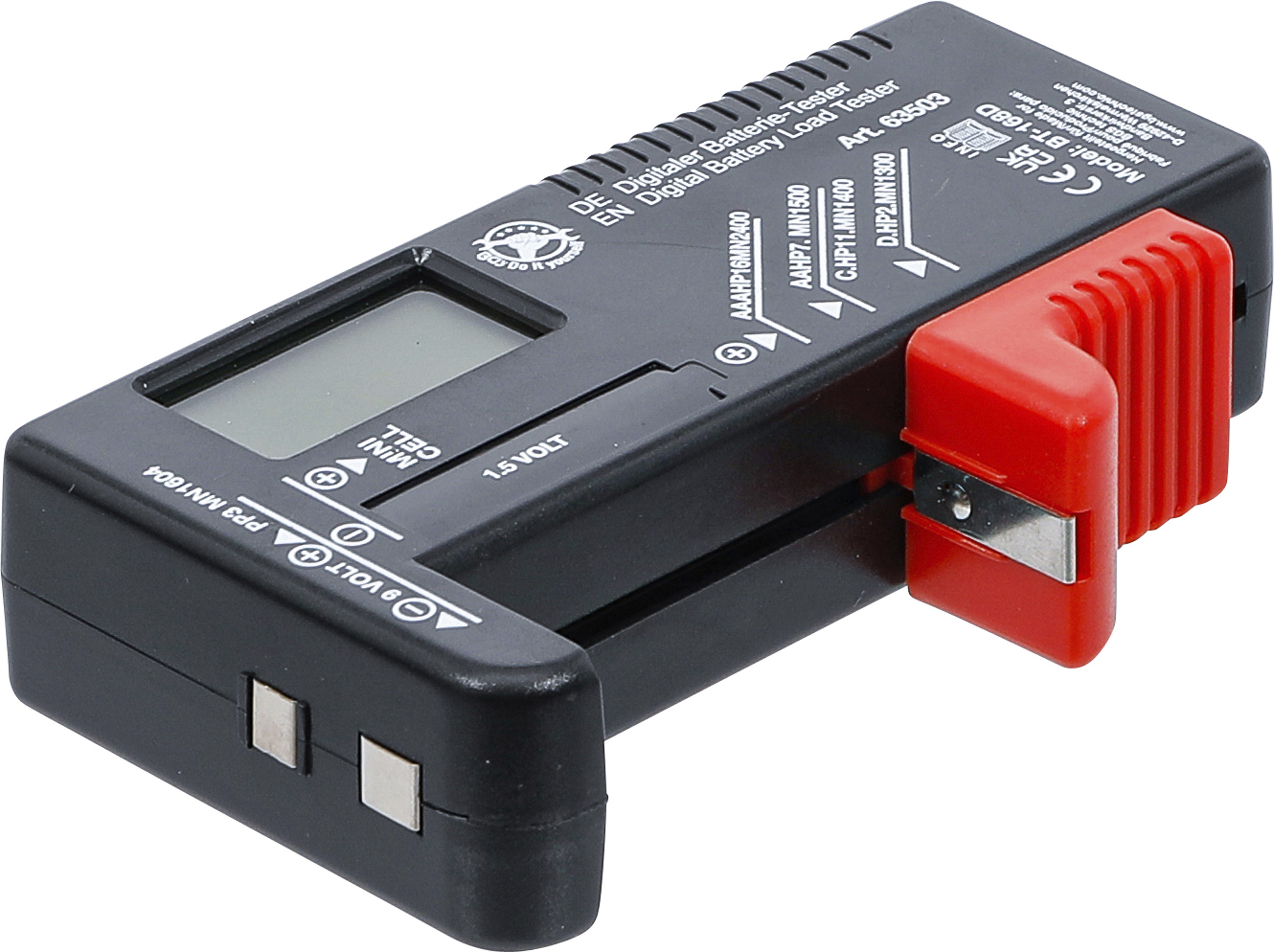 Bgs digitální tester zátěže baterie | 1,5v / 9v