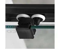 GELCO SIGMA SIMPLY BLACK sprchové dveře posuvné pro rohový vstup 1000 mm, čiré sklo (5)