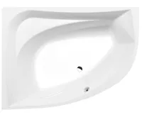 POLYSAN TANYA L asymetrická vana 160x120x49cm, bílá POLYSAN TANYA L asymetrická vana 160x120x49cm, bílá