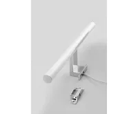 AQUALINE KRONAS LED svítidlo, 6W, 230V, 400x40x100mm, IP44, plast, chrom (4)