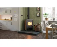 HS Flamingo Krbová kamna FLAMINGO ® VEGA dlažba Ořech (14)