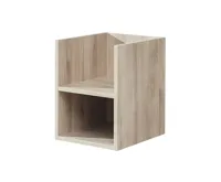 Aira desk, koupelnová skříňka, spodní, dub, 400x530x460 mm