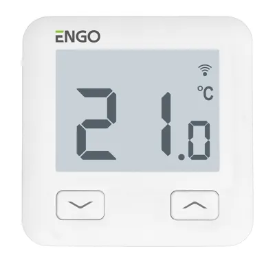 ENGO Controls Chytrý drátový termostat E10-W, WiFi, ENGO Smart, TUYA, bílá
