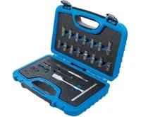 BGS Sada pro frézování těsnicích sedel vstřikovačů, 19dílná (2)