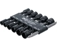 BGS Sada nástrčných šestihranných hlavic,  pohon vnější šestihran 6,3 mm (1/4&quot;),  pro vrtačky,
