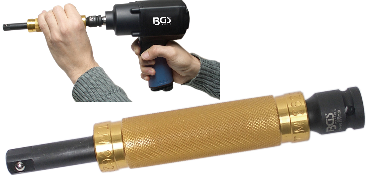 Bgs prodloužení 1/2" s valivou rukojetí 200mm tvrzené,crmo,