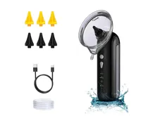 Wellife Elektrický čistič uší PURE WASH OME01 černý Wellife Elektrický čistič uší PURE WASH OME01 černý