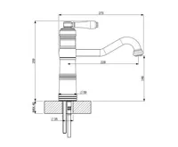 Chambord Clemence Antický bronz (3)
